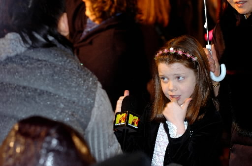 Georgie Henley en la premier de Narnia en Japn