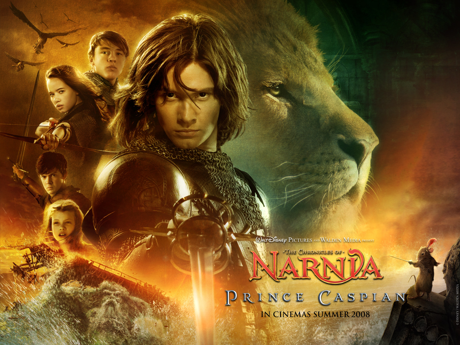 wallpaper de las cronicas de narnia el principe caspian