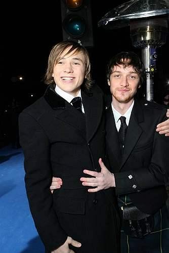 William Moseley y James McAvoy