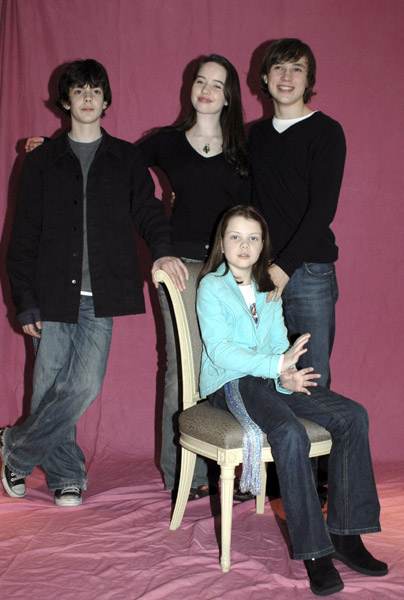 Skandar, Anna, William & Georgie