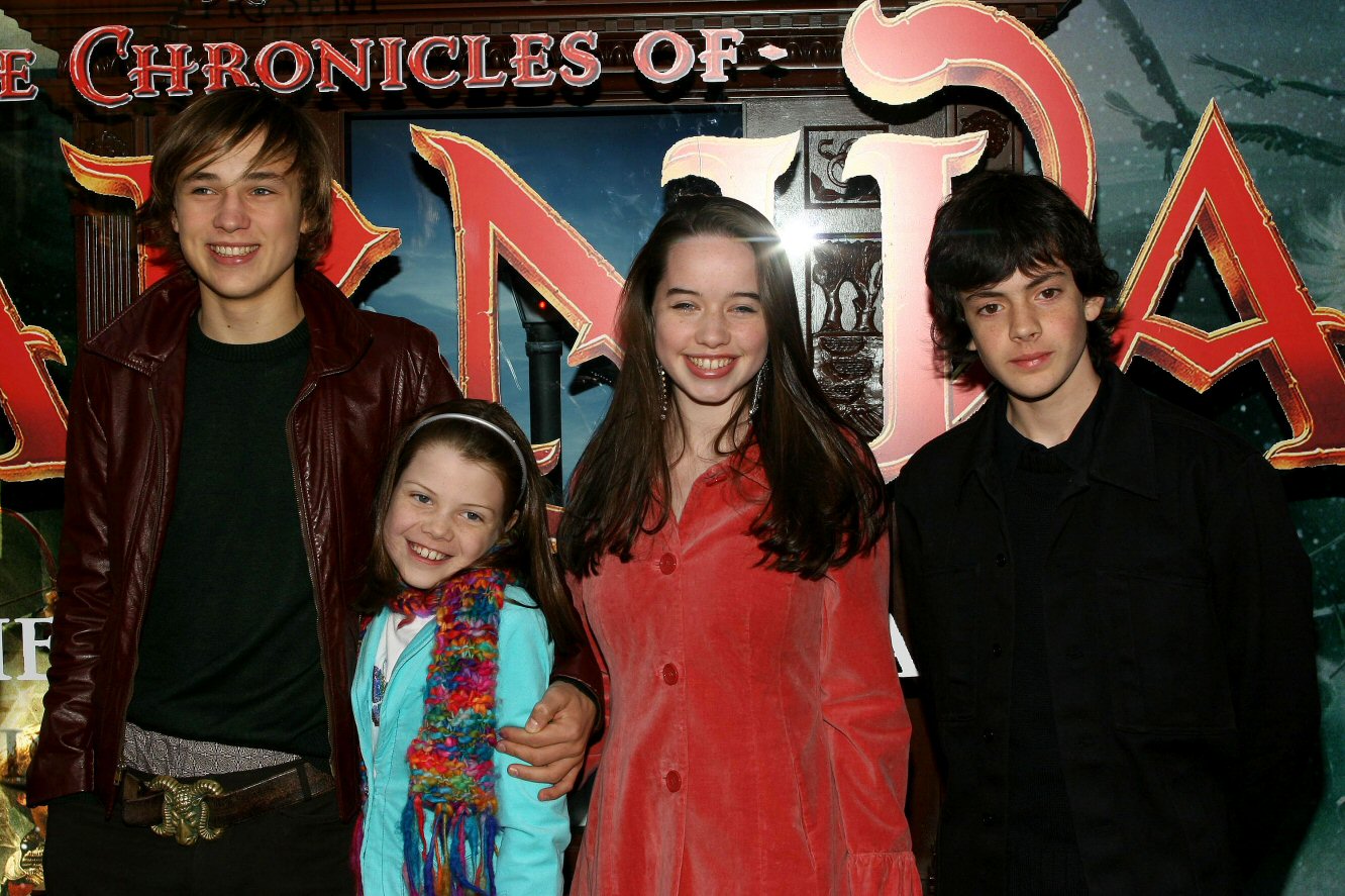 William, Georgie, Anna & Skandar