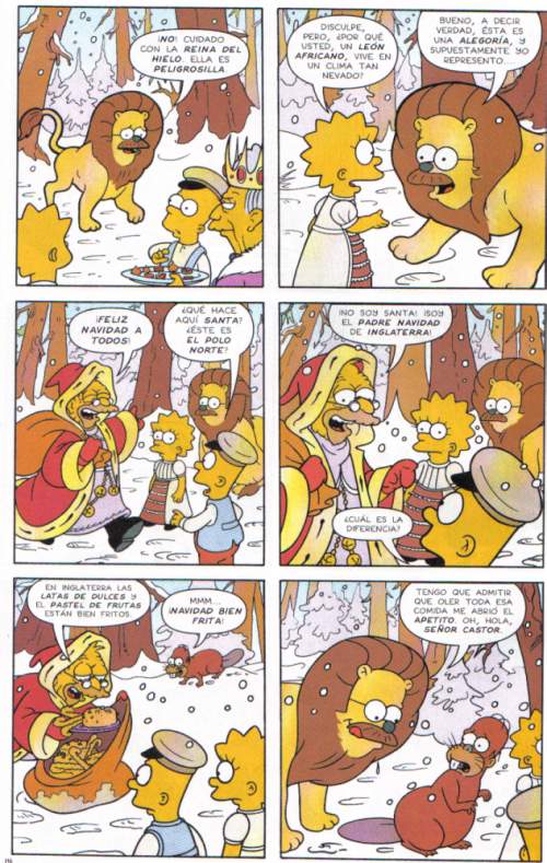 Comic de los Simpsons: Segunda Pgina