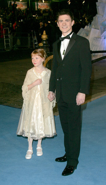 Mark Wells en el estreno en Londres