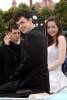 Anna Popplewell y Skandar Keynes